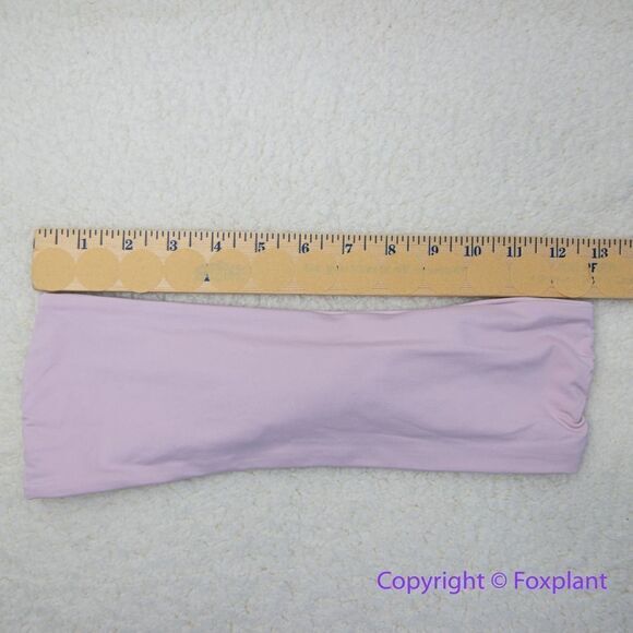 NEW Stone Fox Swim x‎ Free People lele knotted bandeau bikini top, size S - Picture 5 of 6